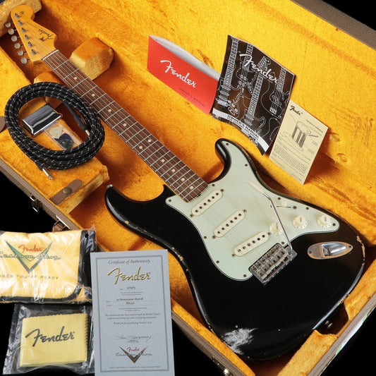 [SN R81736] USED Fender Custom Shop / 1963 Stratocaster Relic Black [03]