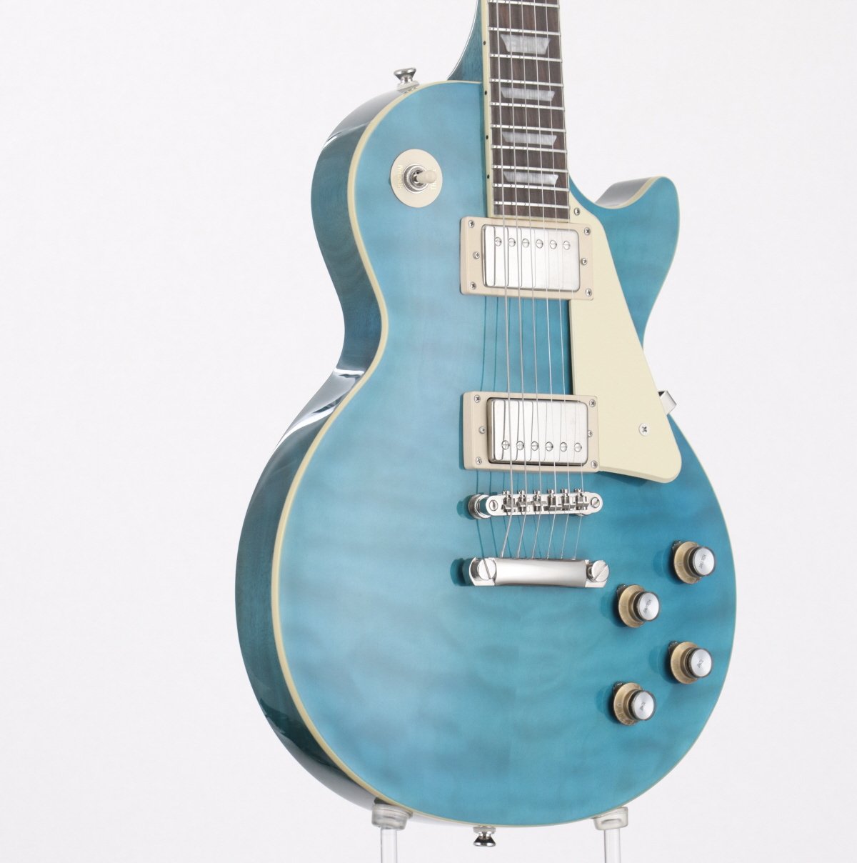 [SN 23101525594] USED EPIPHONE / Les Paul Standard 60s Quit Top Translucent Blue [03]