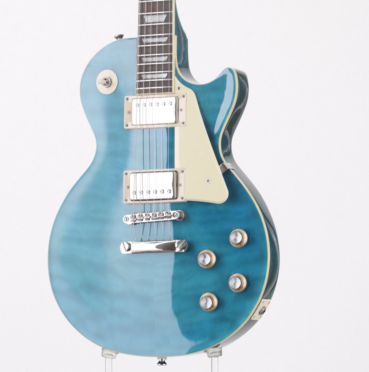 [SN 23101525594] USED EPIPHONE / Les Paul Standard 60s Quit Top Translucent Blue [03]