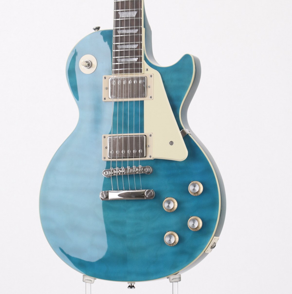 [SN 23101525594] USED EPIPHONE / Les Paul Standard 60s Quit Top Translucent Blue [03]