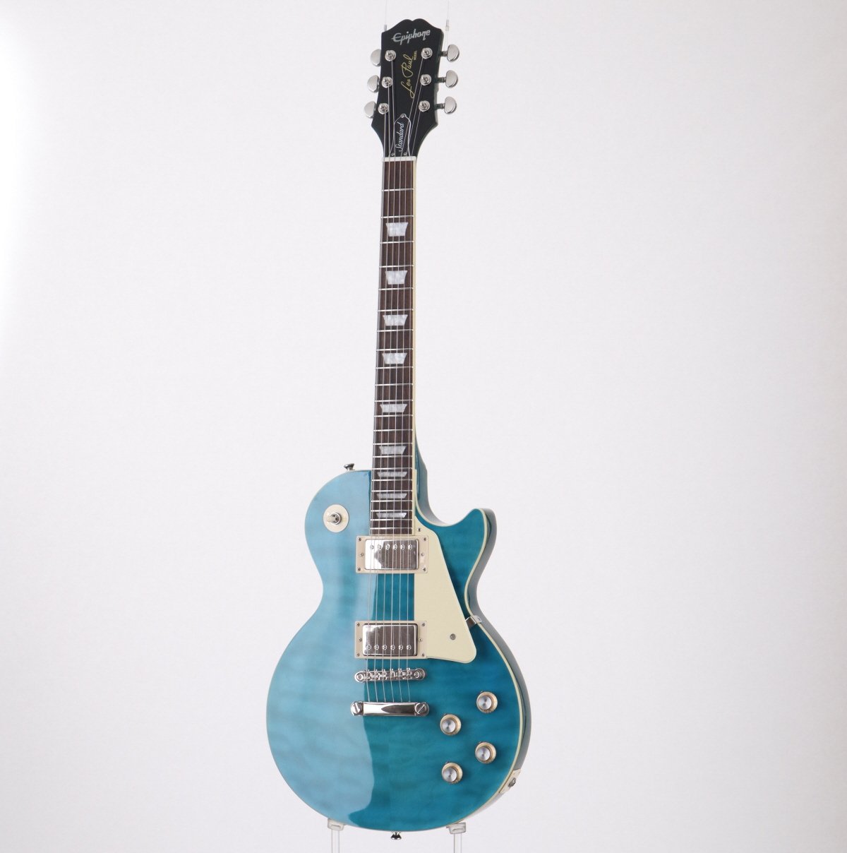 [SN 23101525594] USED EPIPHONE / Les Paul Standard 60s Quit Top Translucent Blue [03]