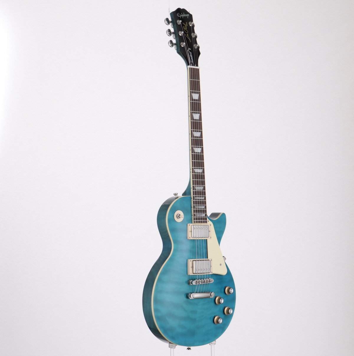 [SN 23101525594] USED EPIPHONE / Les Paul Standard 60s Quit Top Translucent Blue [03]