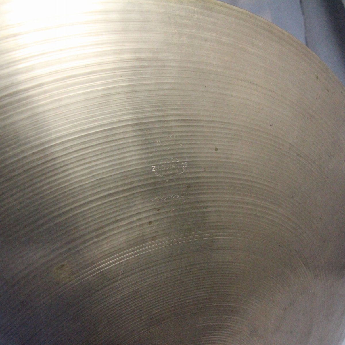 USED ZILDJIAN / A 40-50s Transitional Stamp 24" 3470g Vintage A Zildjian [08]