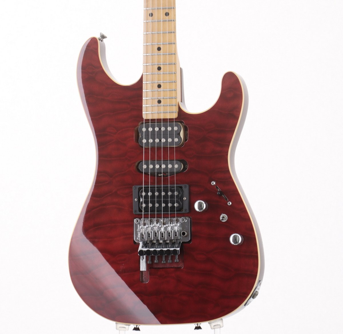 [SN 43807] USED SCHECTER / NV-III Modified See Thru Red [03]