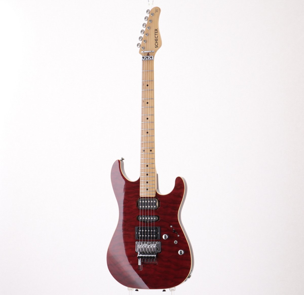 [SN 43807] USED SCHECTER / NV-III Modified See Thru Red [03]