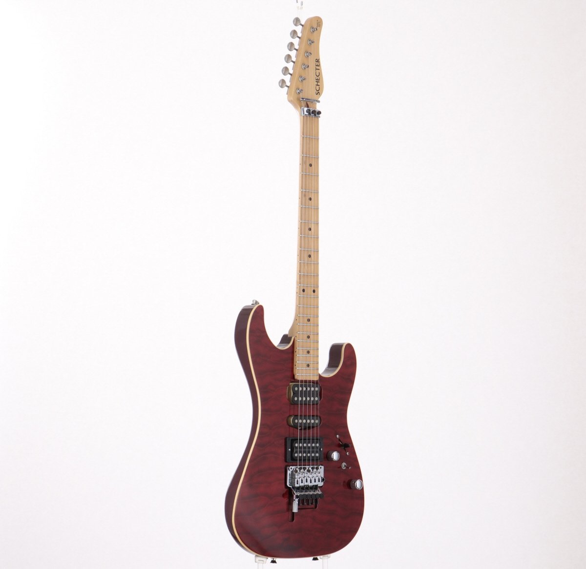 [SN 43807] USED SCHECTER / NV-III Modified See Thru Red [03]