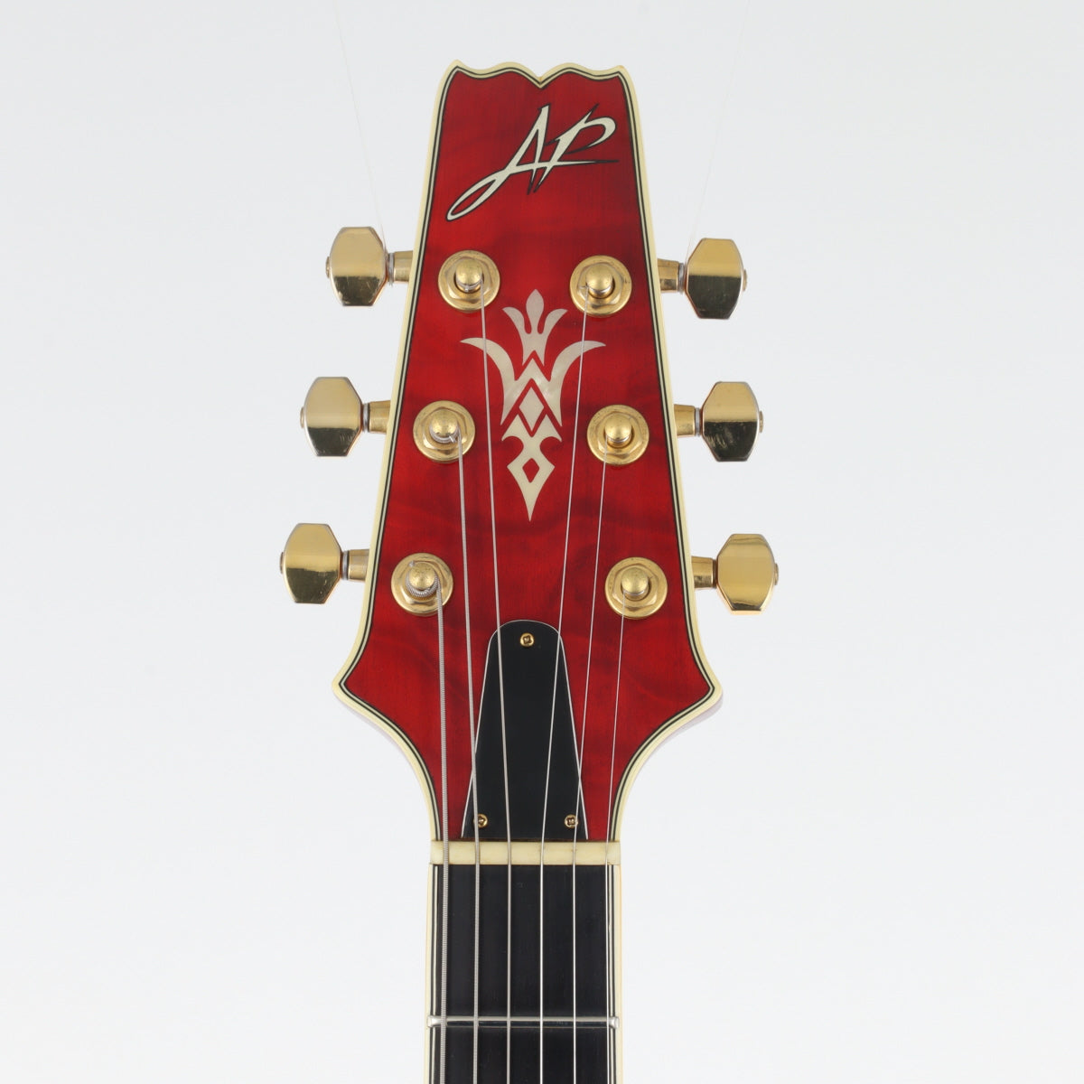 [SN 211015] USED Aria Custom Shop AP / PE-02 Semi Hollow Quilt Maple Top Red [20]