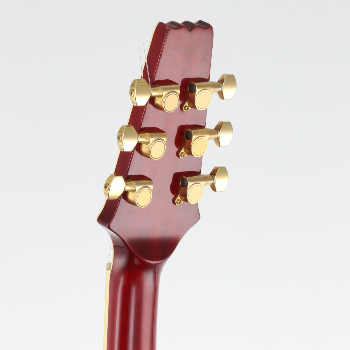 [SN 211015] USED Aria Custom Shop AP / PE-02 Semi Hollow Quilt Maple Top Red [20]