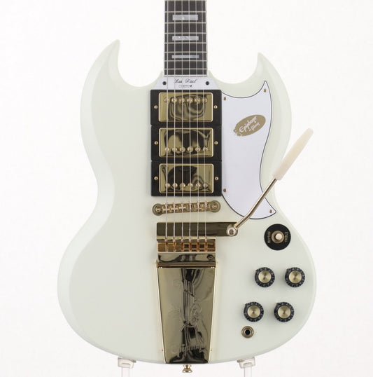 [SN 24081520815] USED Epiphone / 1963 Les Paul SG Custom with Maestro Vibrola Classic White 2024 [09]