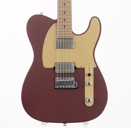 [SN 64542] USED SUHR / Andy Wood Signature Modern T HH Iron Red [03]