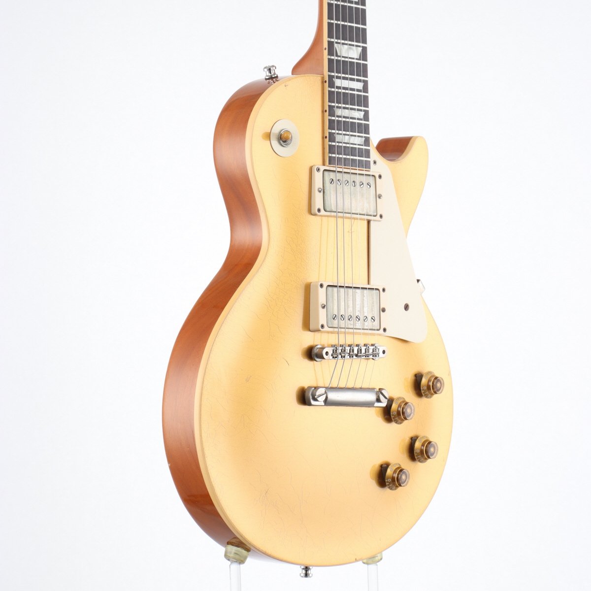 [SN 7 0387] USED Gibson Custom / Historic Collection 1957 Les Paul Gold Top Reissue VOS Double Gold [11]