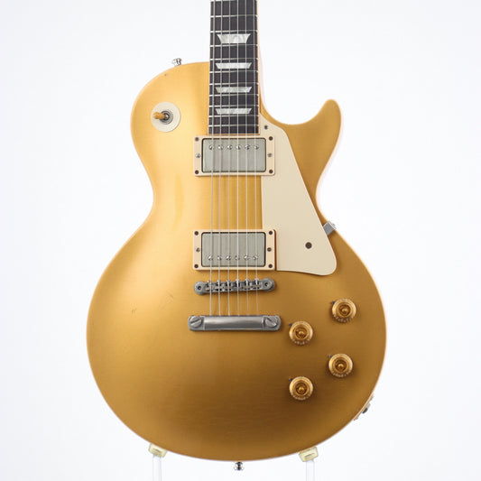 [SN 7 0387] USED Gibson Custom / Historic Collection 1957 Les Paul Gold Top Reissue VOS Double Gold [11]