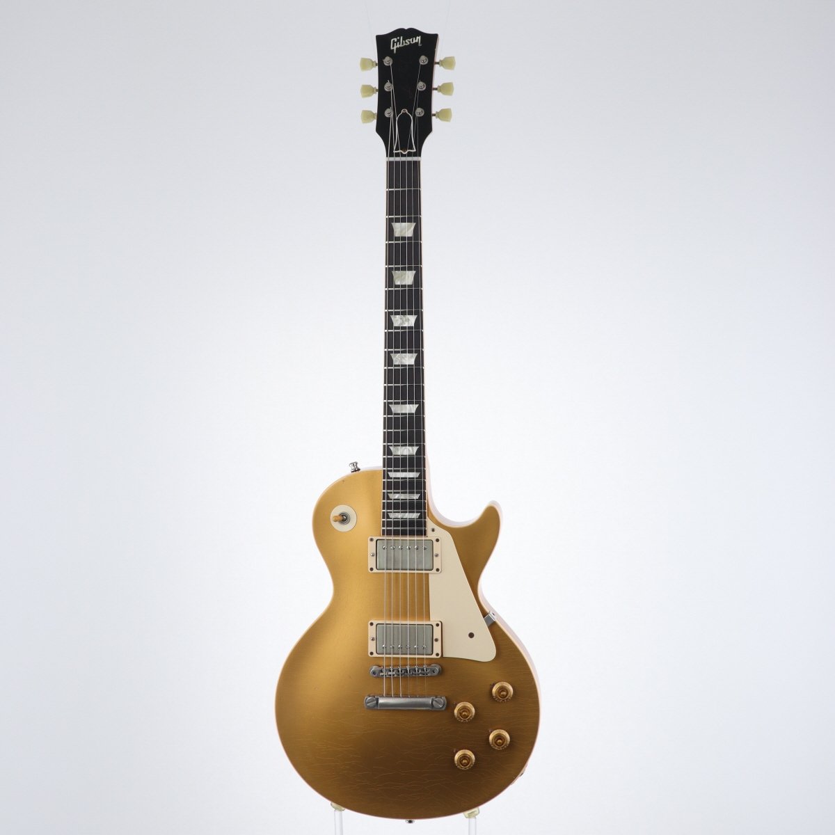 [SN 7 0387] USED Gibson Custom / Historic Collection 1957 Les Paul Gold Top Reissue VOS Double Gold [11]