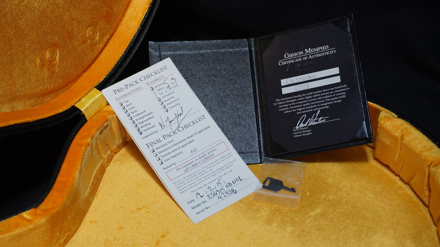 [SN 42328] USED Gibson Memphis / Historic Series 1963 ES-335 Historic Burst -2015- [04]