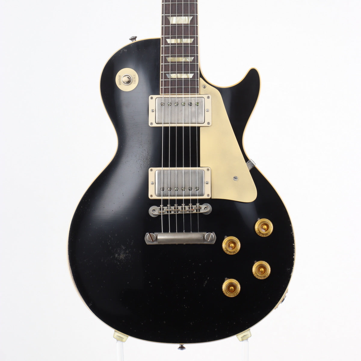 [SN 831304] USED Gibson Custom Shop / Murphy Lab 1958 Les Paul Standard Heavy Aged Ebony Top Ebony [12]