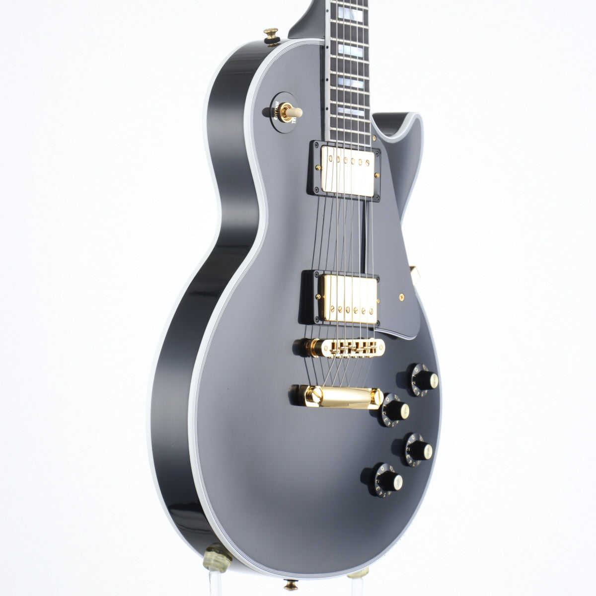 [SN CS404343] USED Gibson Custom Shop / Japan Limited Run Les Paul Custom Ebony Fingerboard Waffle Back-Tuners VOS Ebony [12]