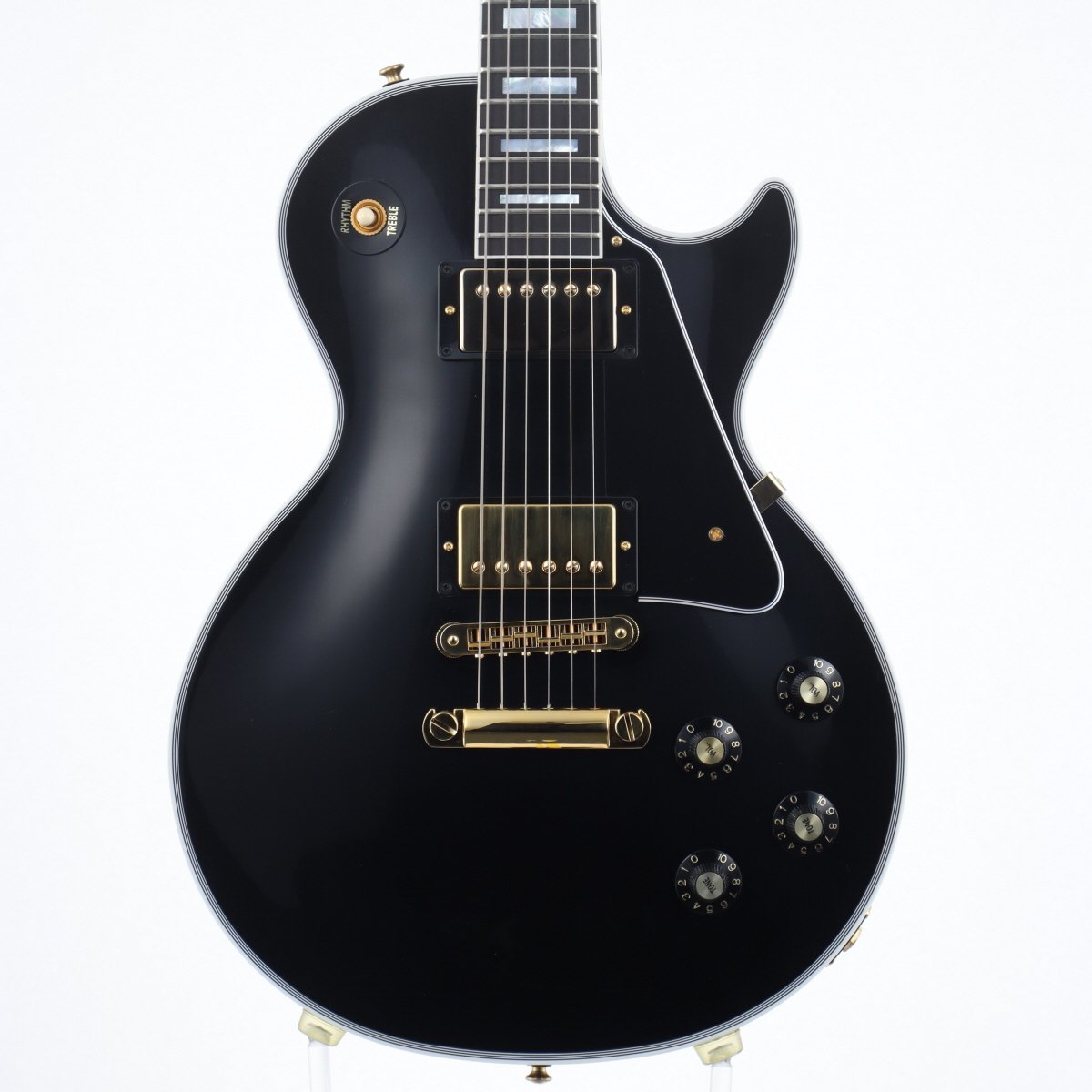 [SN CS404343] USED Gibson Custom Shop / Japan Limited Run Les Paul Custom Ebony Fingerboard Waffle Back-Tuners VOS Ebony [12]