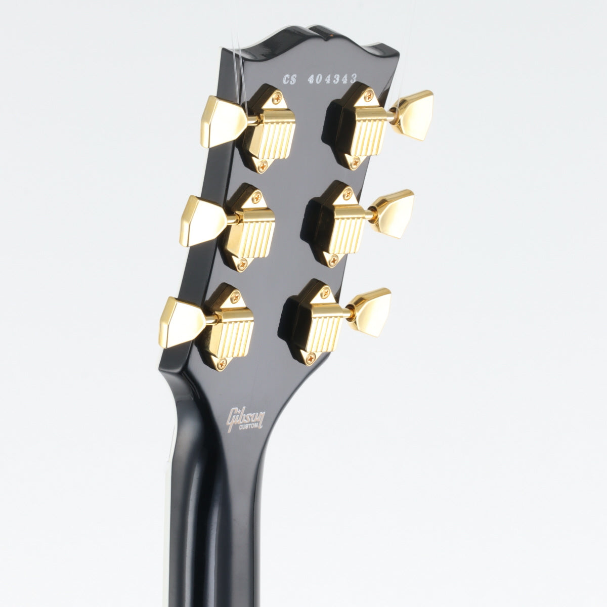 [SN CS404343] USED Gibson Custom Shop / Japan Limited Run Les Paul Custom Ebony Fingerboard Waffle Back-Tuners VOS Ebony [12]