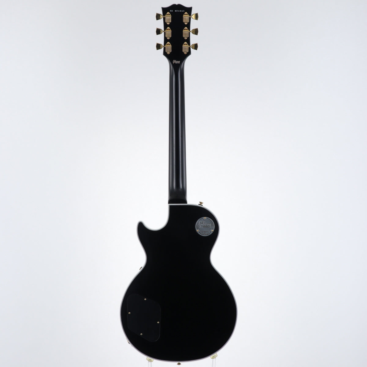 [SN CS404343] USED Gibson Custom Shop / Japan Limited Run Les Paul Custom Ebony Fingerboard Waffle Back-Tuners VOS Ebony [12]