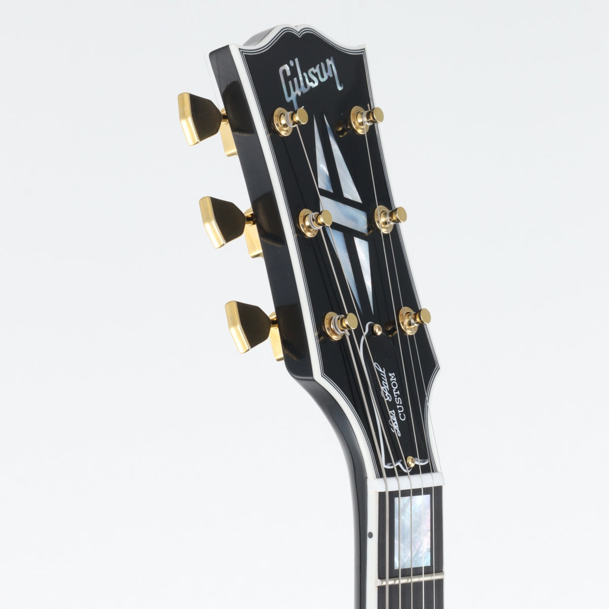 [SN CS404343] USED Gibson Custom Shop / Japan Limited Run Les Paul Custom Ebony Fingerboard Waffle Back-Tuners VOS Ebony [12]