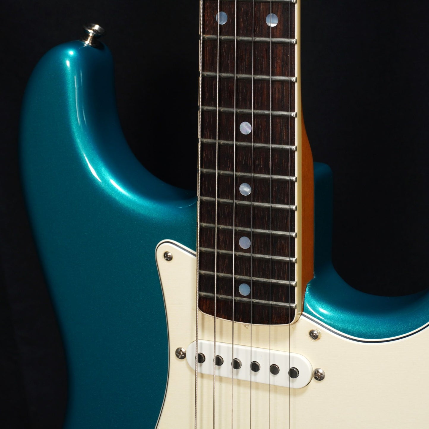 [SN EJ04698] USED Fender USA / Eric Johnson Stratocaster Rosewood Lucerne Aqua Firemist -2008- [04]