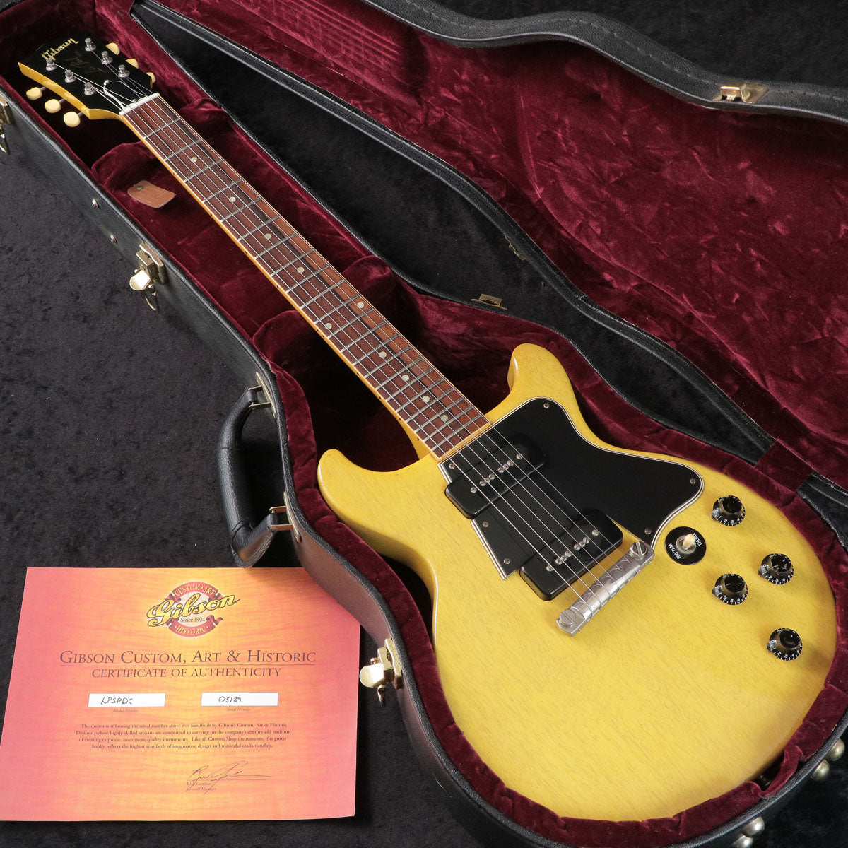 [SN 0 3189] USED Gibson Custom Shop / Historic Collection 1960 Les Paul Special Double Cut TV Yellow 2003 [03]