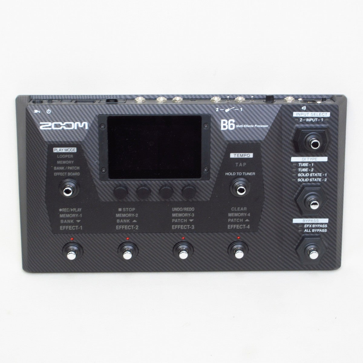 USED ZOOM / B6 Multi-Effects Processor for bass [09]