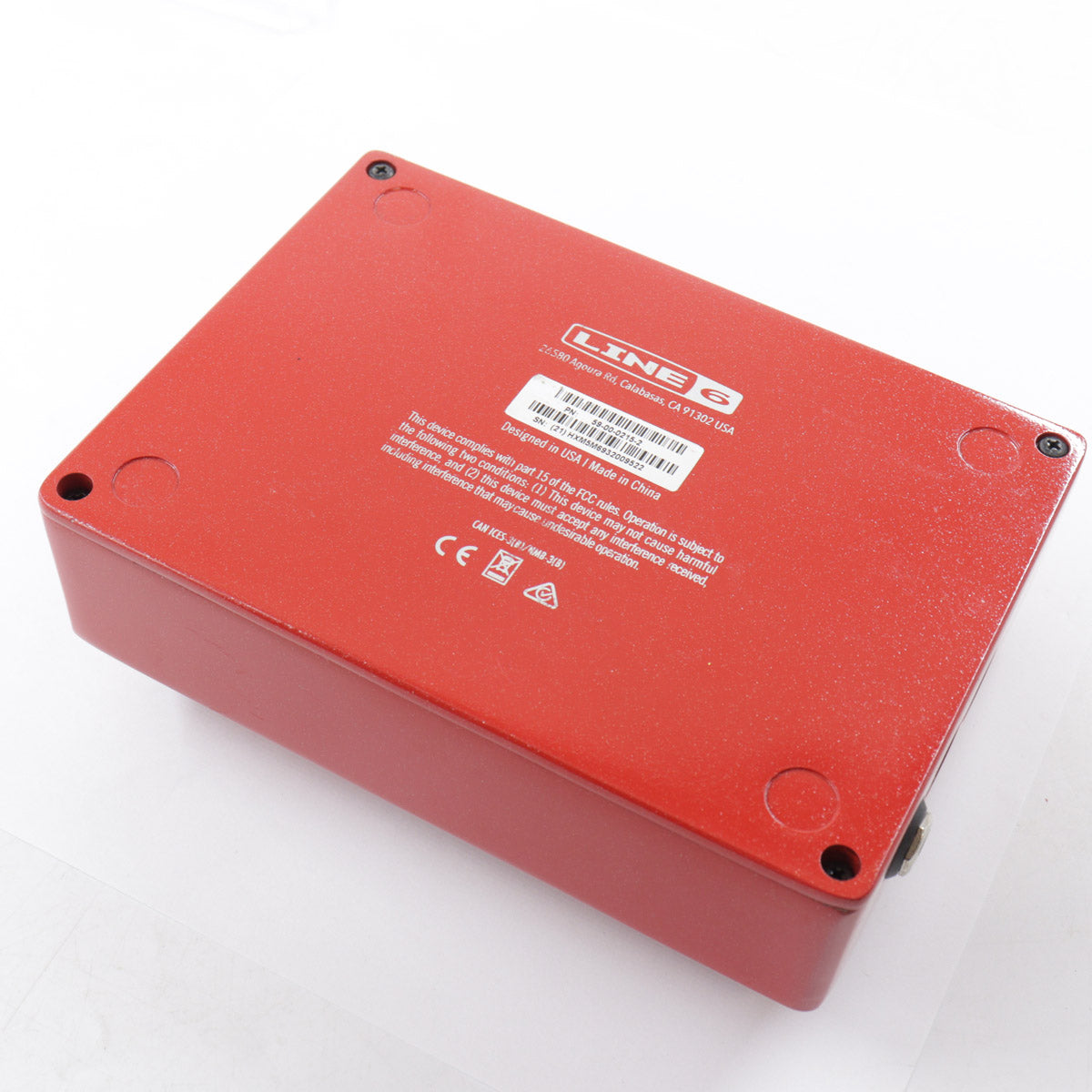 [SN HXM5M6932009522] USED LINE6 / HX STOMP Red Limited Color Multi Effects Pedal Floor Type [08]