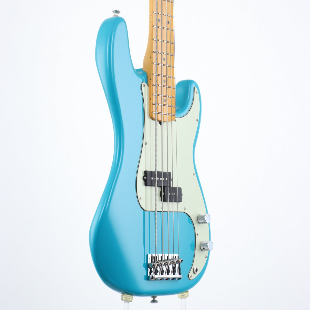 [SN US22105746] USED Fender USA / American Professional II Precision Bass V Miami Blue [11]