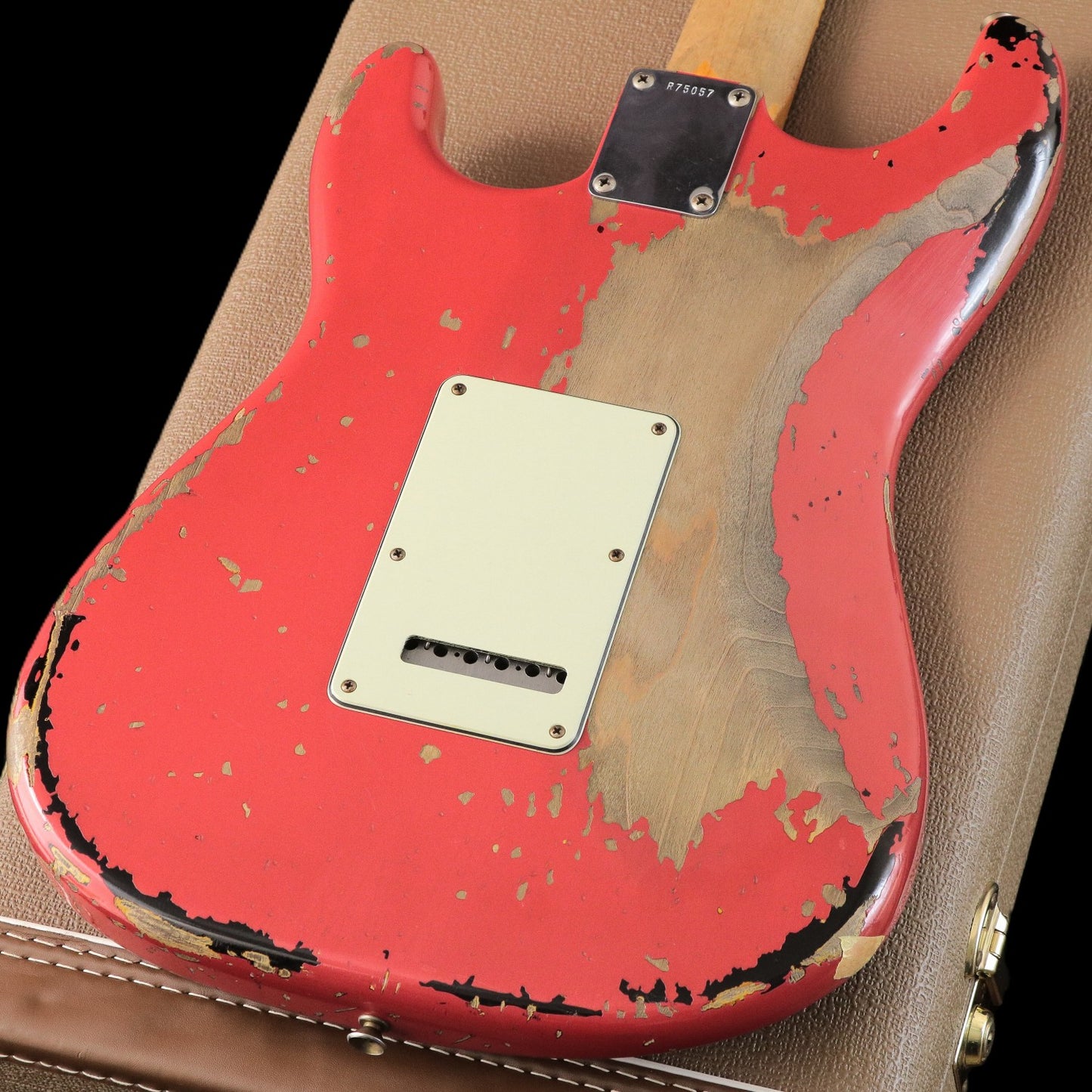 [SN R75057] USED FenderCustomShop / Michael Landau 1963 Relic Stratocaster Fiesta Red over 3-Tone Sunburst [03]