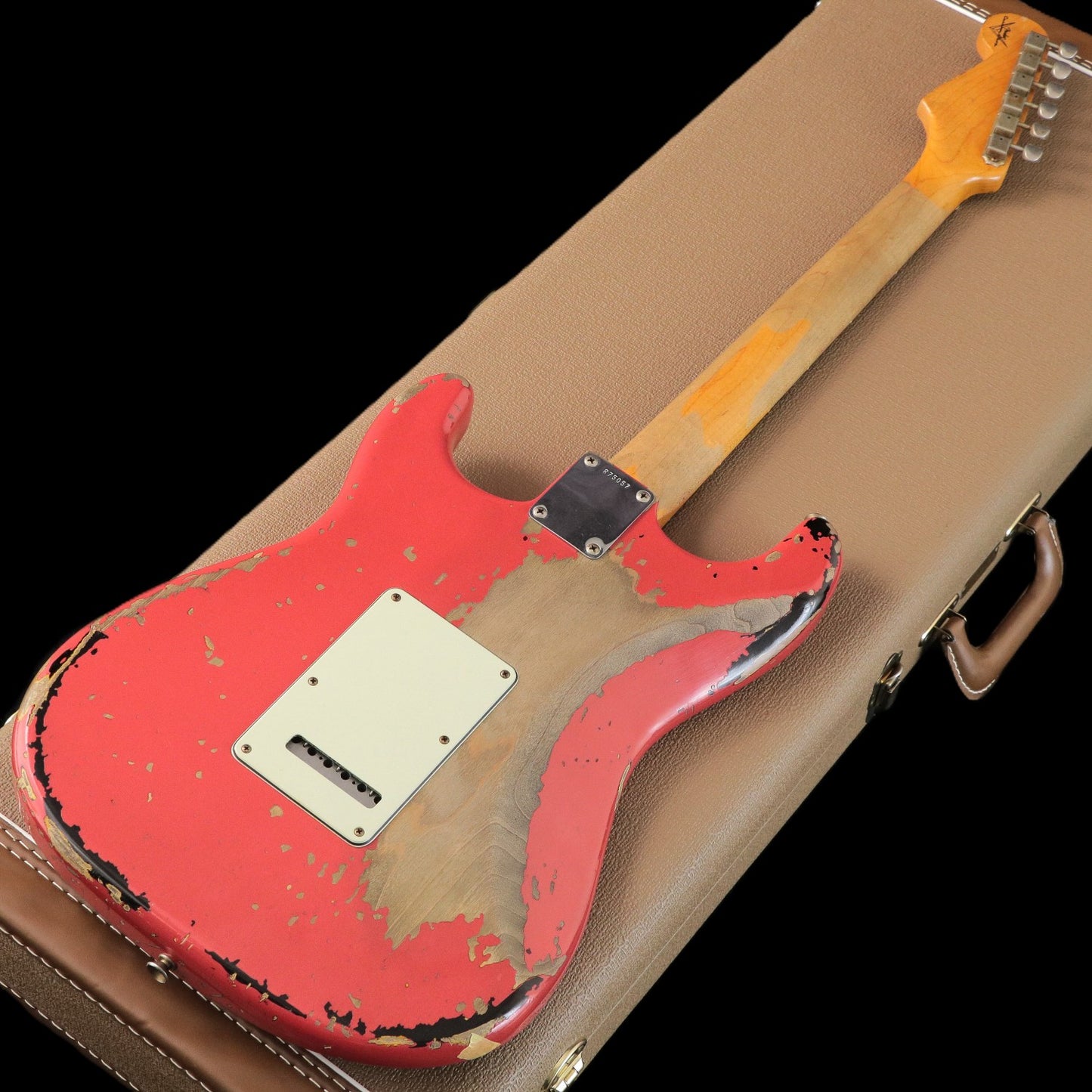 [SN R75057] USED FenderCustomShop / Michael Landau 1963 Relic Stratocaster Fiesta Red over 3-Tone Sunburst [03]