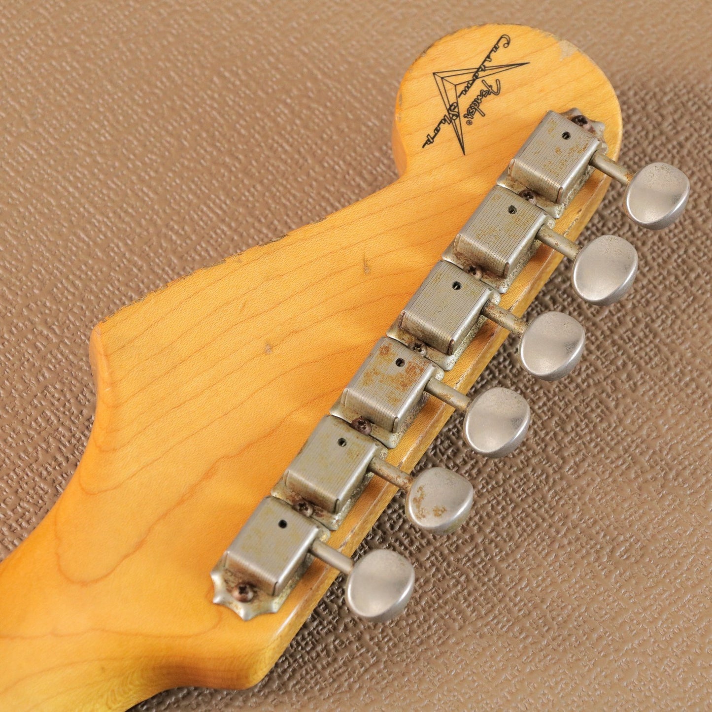[SN R75057] USED FenderCustomShop / Michael Landau 1963 Relic Stratocaster Fiesta Red over 3-Tone Sunburst [03]