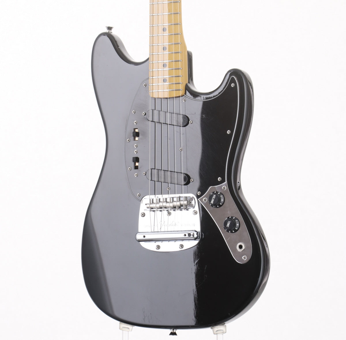 [SN JD13006452] USED FENDER JAPAN / MG77 Black [06]