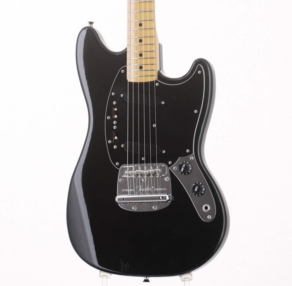 [SN JD13006452] USED FENDER JAPAN / MG77 Black [06]