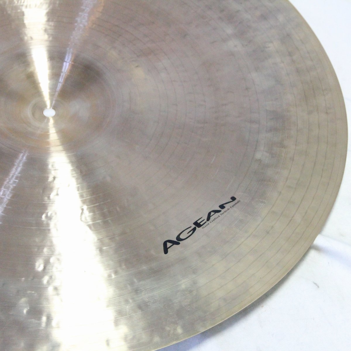 USED AGEAN / Special Jazz Series 24" THIN RIDE 2524g AGEAN Ride Cymbal [08]