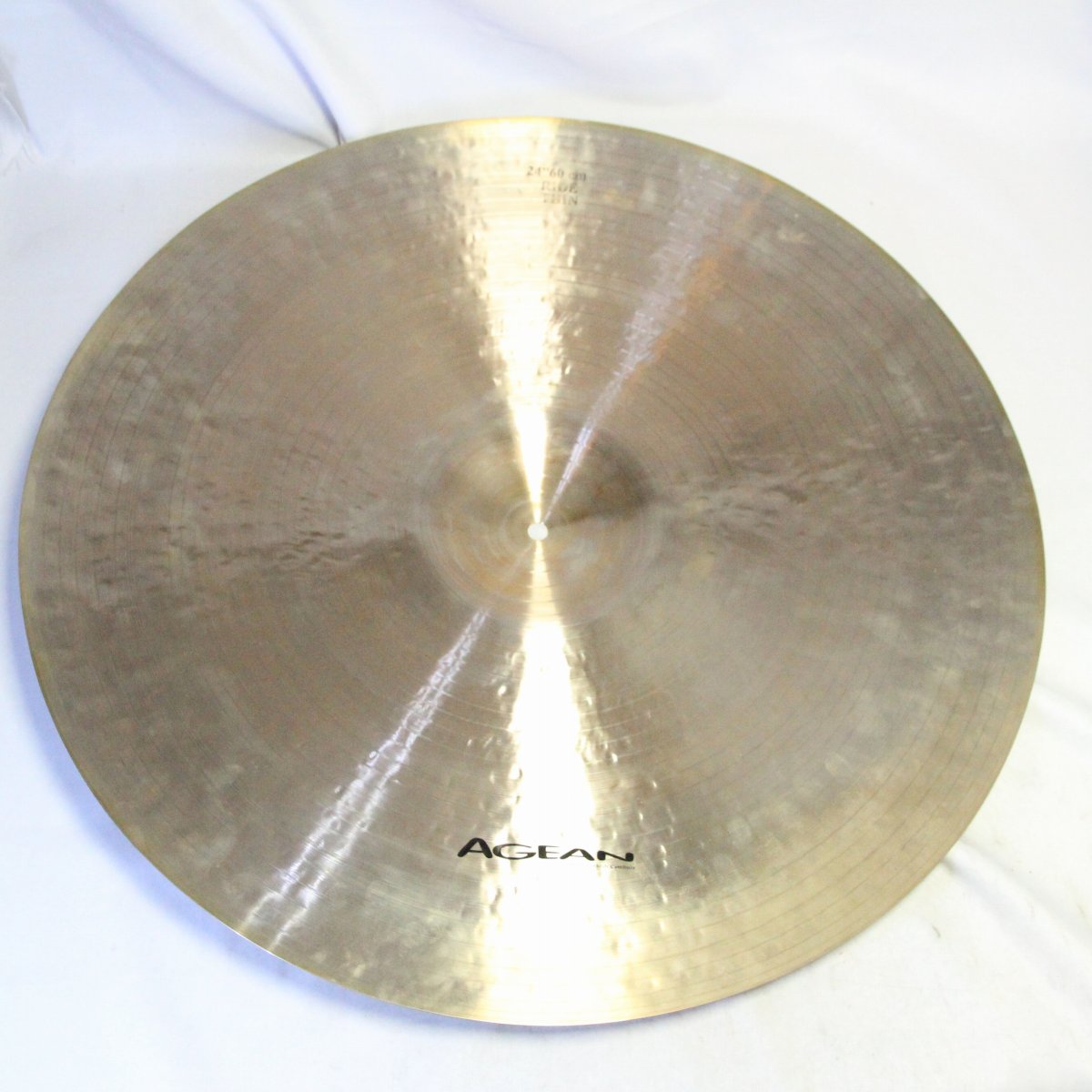 USED AGEAN / Special Jazz Series 24" THIN RIDE 2524g AGEAN Ride Cymbal [08]