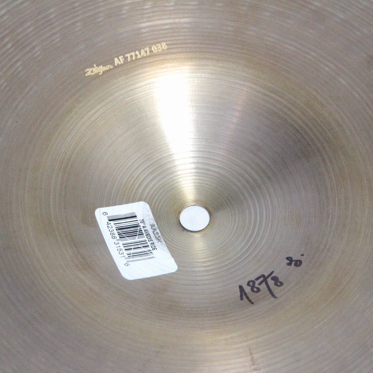 USED ZILDJIAN / A.Avedis Ride 20inch 1878g [08]