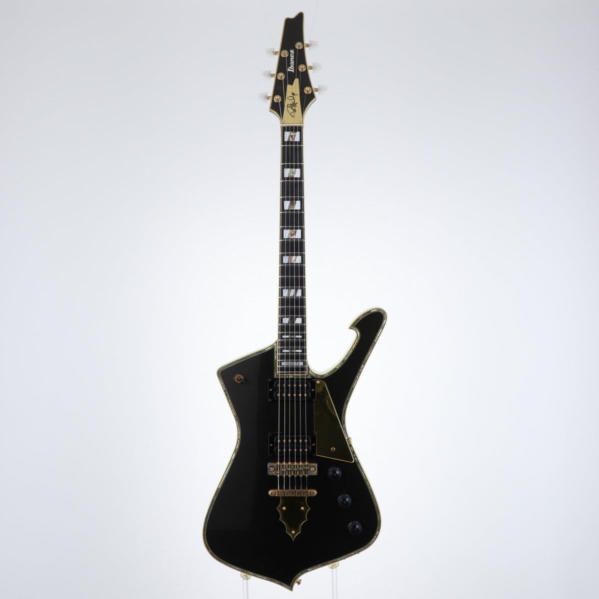 [SN H950704] USED Ibanez / PS10LTD Paul Stanley Signature 1995 Black Pearl [12]
