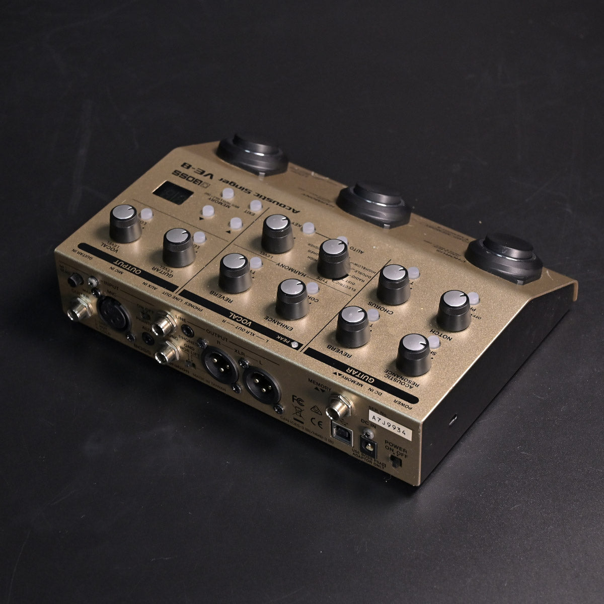 [SN A7J9934] USED BOSS / VE-8 Acoustic Singer Acoustic Multi-Effects Vocal Boss Effects [10]
