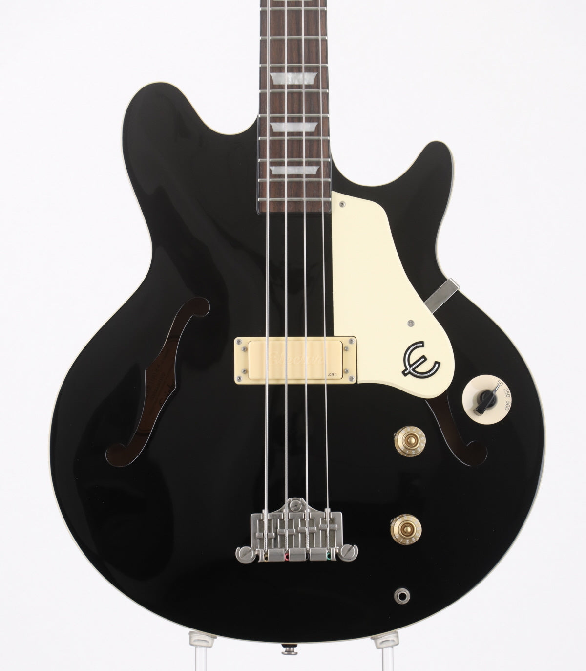 [SN 1306210084] USED Epiphone / Jack Casady Signature Bass Ebony [3.89kg / made in 2013] Epiphone Semi-Aco Bass [08]