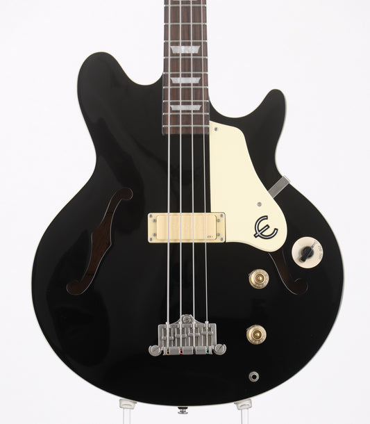 [SN 1306210084] USED Epiphone / Jack Casady Signature Bass Ebony [3.89kg / made in 2013] Epiphone Semi-Aco Bass [08]