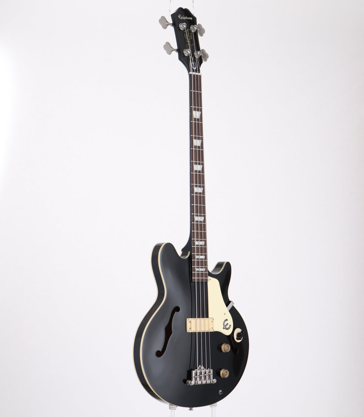 [SN 1306210084] USED Epiphone / Jack Casady Signature Bass Ebony [3.89kg / made in 2013] Epiphone Semi-Aco Bass [08]
