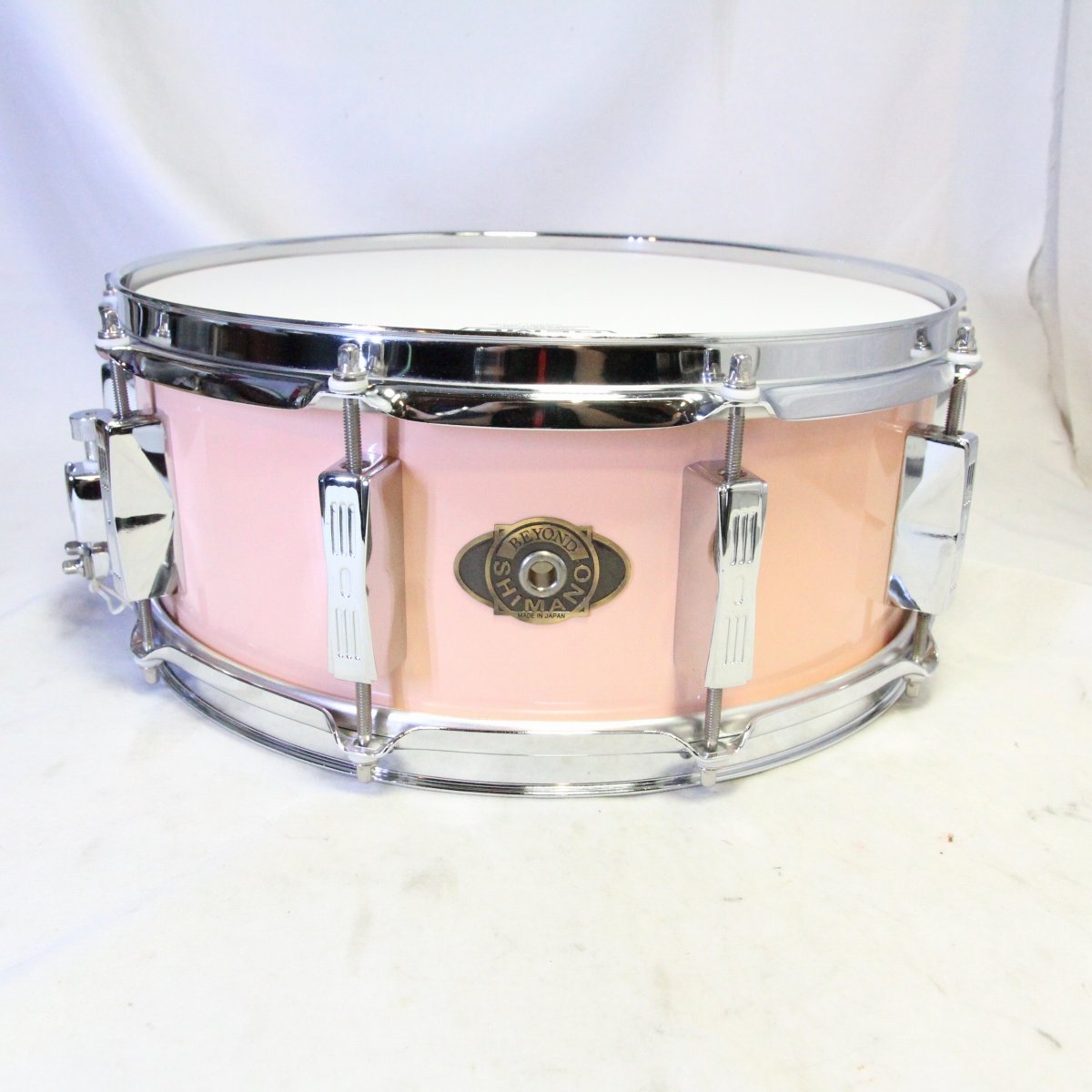 USED BEYOND SHIMANO / BSF-3055 Shell Pink F-Collection Series Maple 14x5.5 BEYOND SHIMANO [08]