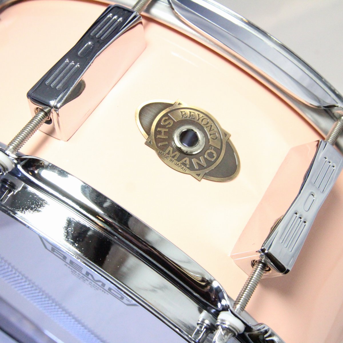 USED BEYOND SHIMANO / BSF-3055 Shell Pink F-Collection Series Maple 14x5.5 BEYOND SHIMANO [08]