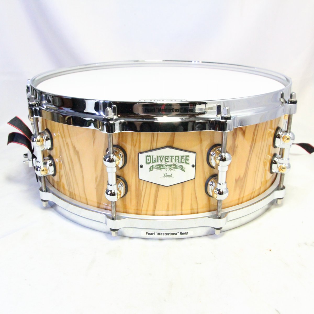 USED PEARL / OL1455S/C Olive Tree 14x5.5 Snare Drum with hard case [08]