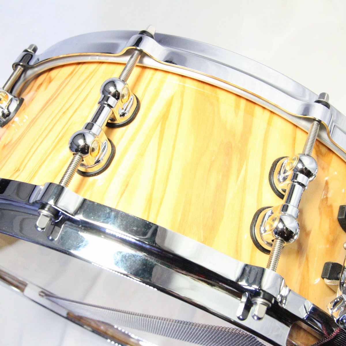 USED PEARL / OL1455S/C Olive Tree 14x5.5 Snare Drum with hard case [08]