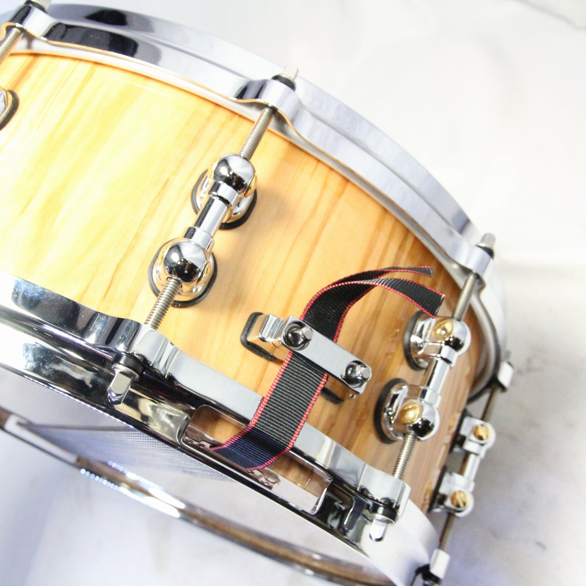 USED PEARL / OL1455S/C Olive Tree 14x5.5 Snare Drum with hard case [08]