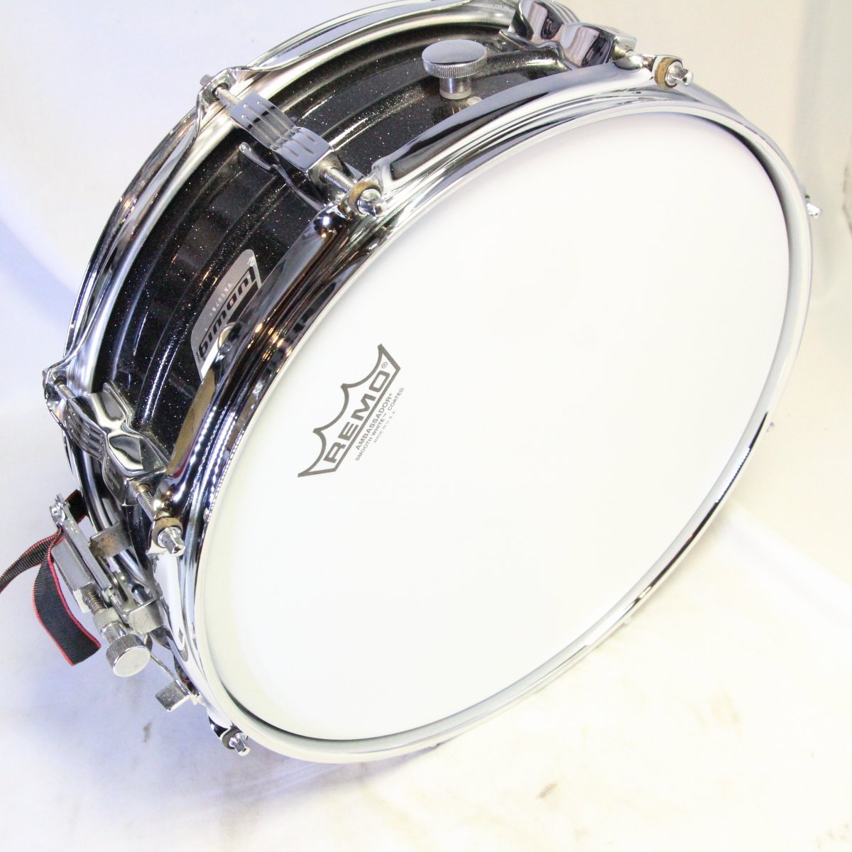 USED LUDWIG / LM404 Acrolite 14x5 Black Galaxy Acrolite Snare Drum [08]
