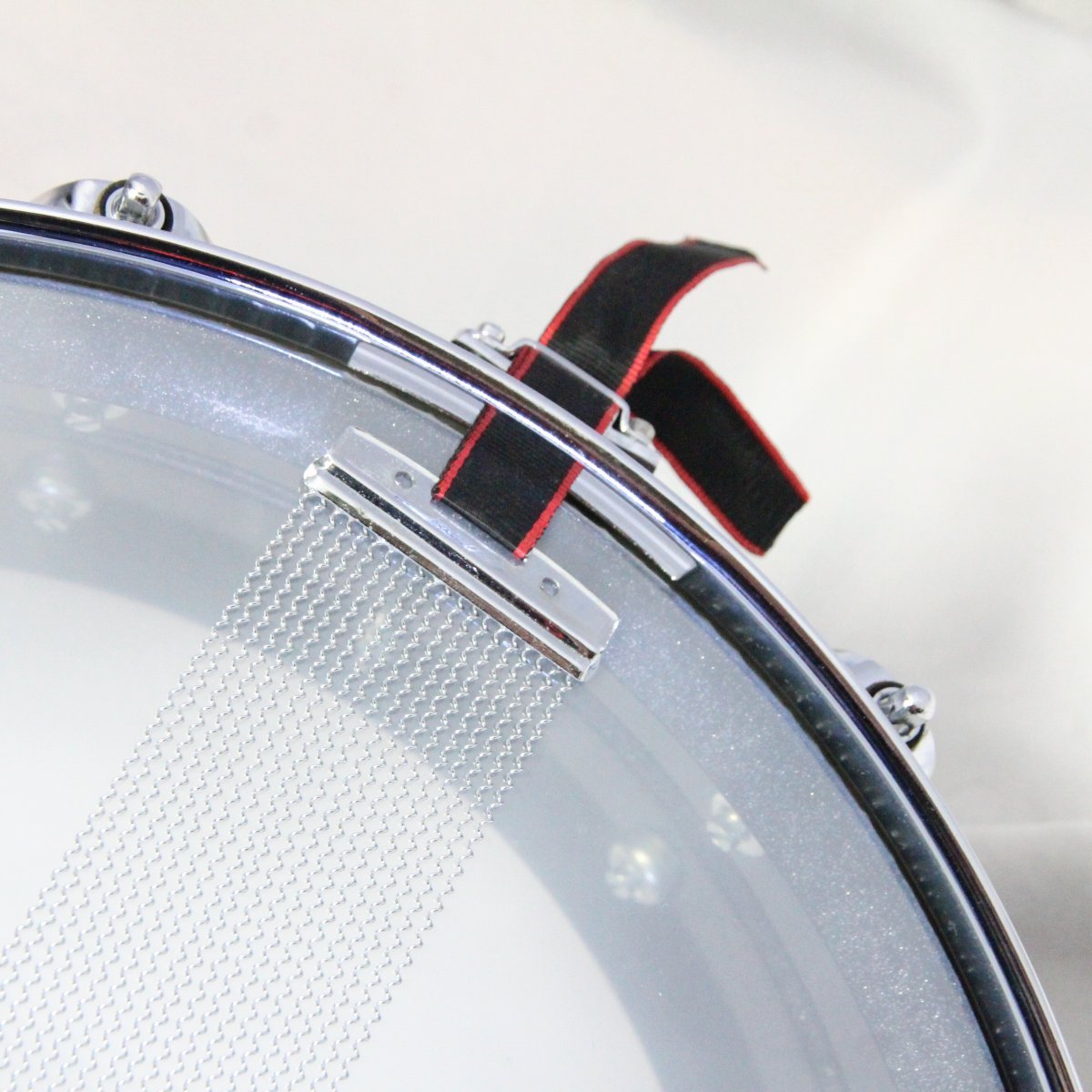 USED LUDWIG / LM404 Acrolite 14x5 Black Galaxy Acrolite Snare Drum [08]