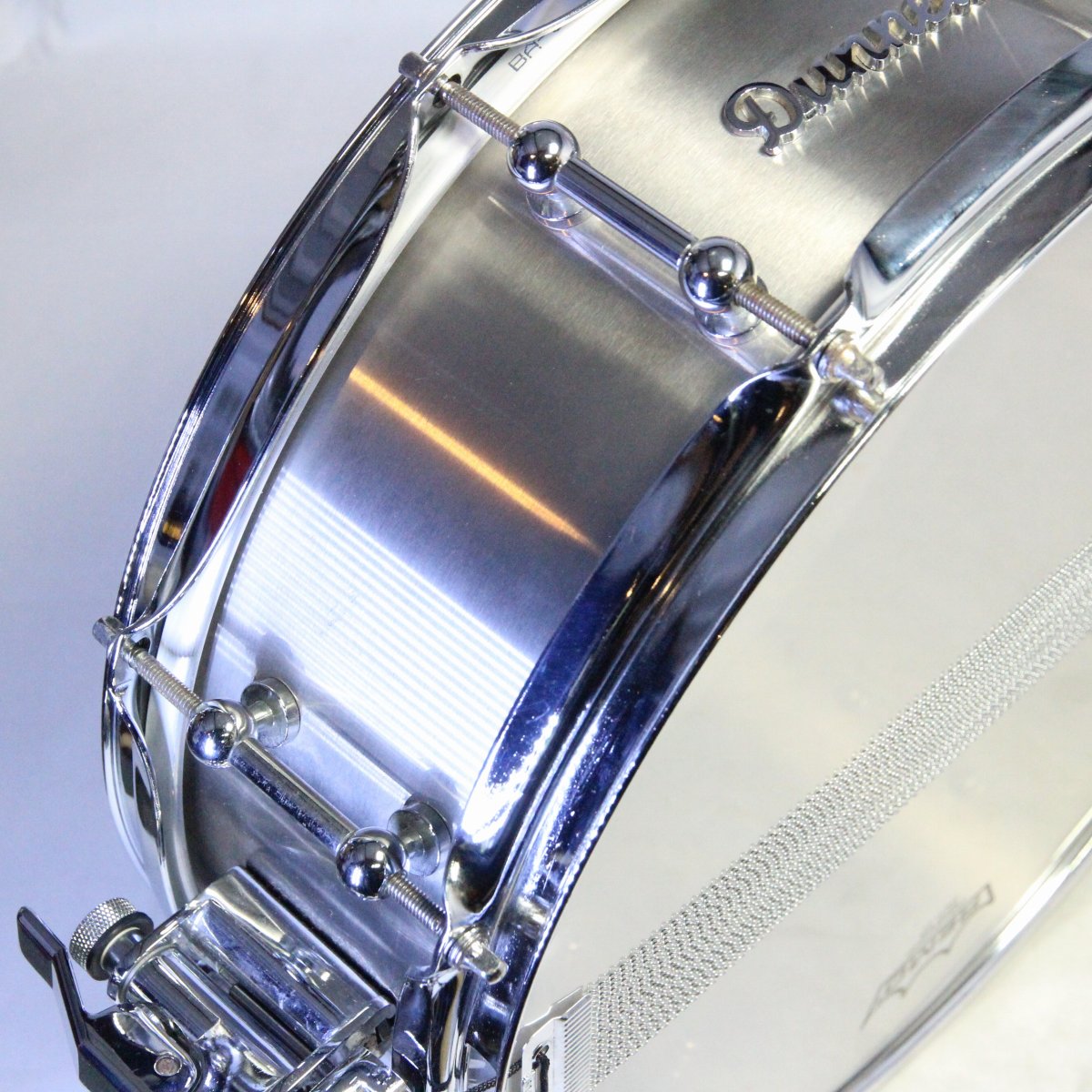 USED DUNNET / Stainless Steel Snare 14×5 Dunnet Stainless Steel Snare Drum [08]